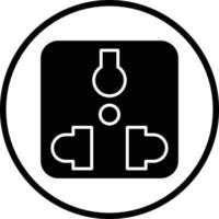 Socket Vector Icon Design