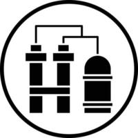 Refinery Vector Icon Design