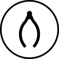 Wishbone Vector Icon Design
