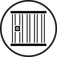 Jail Vector Icon Design