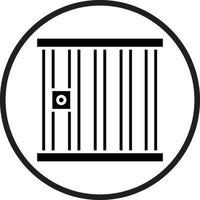 Jail Vector Icon Design