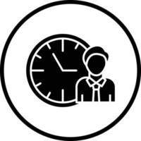 Working Hours Vector Icon Design