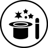 Magic Trick Vector Icon Design