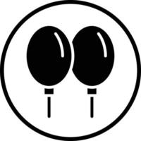 Balloons Vector Icon Design