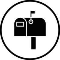 Letterbox Vector Icon Design
