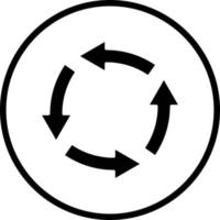 Rotation Vector Icon Design