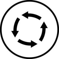 Rotation Vector Icon Design