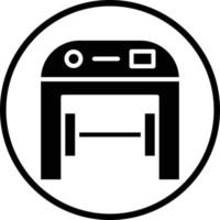 Metal Detector Vector Icon Design