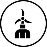 Windmill Vector Icon Design