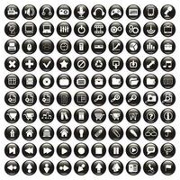 collection of icon vector designs with various shapes