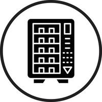 Vending Machine Vector Icon Design