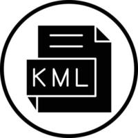 kml vector icono diseño