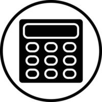 diseño de icono de vector de calculadora