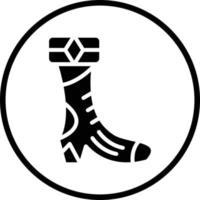 salvaje botas vector icono diseño