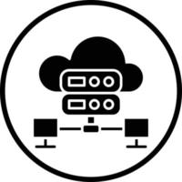 Hosting Vector Icon Design