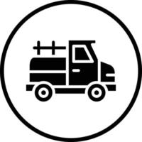 Pickup Truck Vector Icon Design