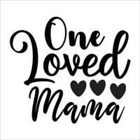 mom typography design for t-shirt, cards, frame artwork, bags, mugs, stickers, tumblers, phone cases, print etc. vector