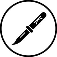 Knife Vector Icon Design