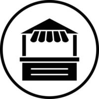 Stall Vector Icon Design