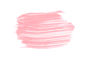 Shiny pink brush isolated on transparent background. pink watercolor png
