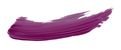 dark purple paintbrush isolated on transparent background purple brush png