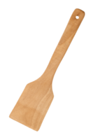 marron spatule isolé sur une transparent Contexte. vieux spatule png