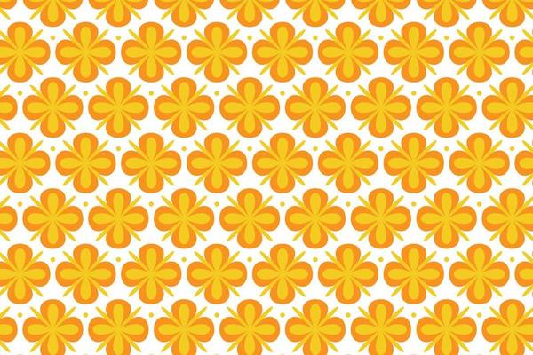 Retro Seamless Pattern in Orange, Brown, and Beige abstract geometric Background. 60s and 70s Retro style and Aesthetic.