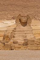 ver en genial esfinge a giza, Egipto foto