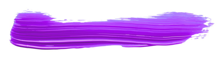 violet brosse isolé sur transparent Contexte violet aquarelle, png. png