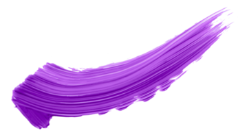 violet brosse isolé sur transparent Contexte violet aquarelle, png. png