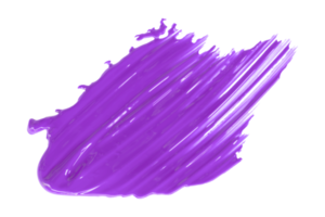 skinande lila borsta isolerat på transparent bakgrund lila vattenfärg png