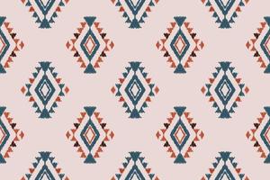 Ikat Design, Motif Ikat Aztec Folk Embroidery, and Mexican Style. Aztec Geometric Art Ornament Print. Digital File Design for Print Texture,fabric,saree,sari,carpet,rug,batik vector