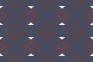 Ikat Seamless Pattern, Motif Ikat Aztec Seamless Pattern in Tribal, Folk Embroidery, and Mexican Style. Digital File Design for Print Texture,fabric,saree,sari,carpet,rug,batik vector