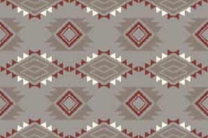 Ikat Pattern, Motif Ikat Aztec Seamless Pattern in Tribal, Folk Embroidery, and Mexican Style. Digital File Design for Print Texture,fabric,saree,sari,carpet,rug,batik vector