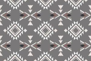 Ikat Flower, Motif Ikat Aztec Folk Embroidery, Mexican Aztec Geometric Rhombus Art Ornament Print. Digital File Design for Print Texture,fabric,saree,sari,carpet,rug,batik vector