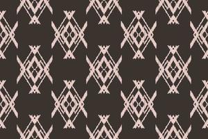 Ikat Fabric, Motif Ikat Aztec Folk Embroidery, and Mexican Style. Aztec Geometric Art Ornament Print. Digital File Design for Print Texture,fabric,saree,sari,carpet,rug,batik vector
