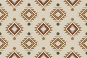 Ikat Designs, Motif Ikat Aztec Folk Embroidery, Oriental Ethnic Geometry Ikat Seamless Pattern Traditional. Digital File Design for Print Texture,fabric,saree,sari,carpet,rug,batik vector