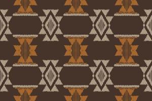 Ikat Damask, Motif Ikat Aztec Seamless Pattern in Tribal, Folk Embroidery, and Mexican Style. Digital File Design for Print Texture,fabric,saree,sari,carpet,rug,batik vector