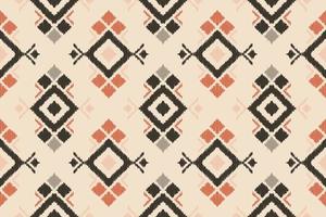 Ikat Background, Motif Ikat Aztec Folk Embroidery, and Mexican Style. Aztec Geometric Art Ornament Print. Digital File Design for Print Texture,fabric,saree,sari,carpet,rug,batik vector