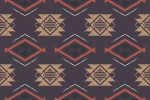 Ikat Damask, Motif Ikat Aztec Folk Embroidery, and Mexican Style. Aztec Geometric Art Ornament Print. Digital File Design for Print Texture,fabric,saree,sari,carpet,rug,batik vector