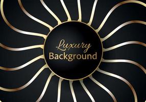 Abstract shape dark and golden glittering lines color luxury background. elegant modern background. vector