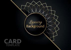 Abstract shape dark and golden glittering lines color luxury background. elegant modern background. vector