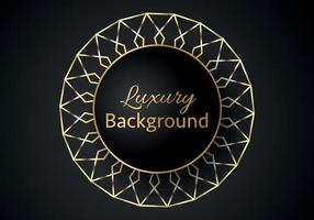 Abstract shape dark and golden glittering lines color luxury background. elegant modern background. vector