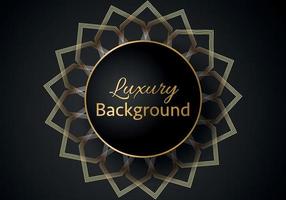 Abstract shape dark and golden glittering lines color luxury background. elegant modern background. vector