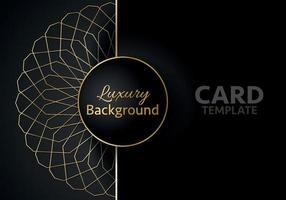 Abstract shape dark and golden glittering lines color luxury background. elegant modern background. vector