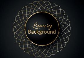 Abstract shape dark and golden glittering lines color luxury background. elegant modern background. vector