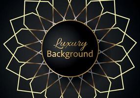 Abstract shape dark and golden glittering lines color luxury background. elegant modern background. vector