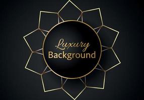 Abstract shape dark and golden glittering lines color luxury background. elegant modern background. vector