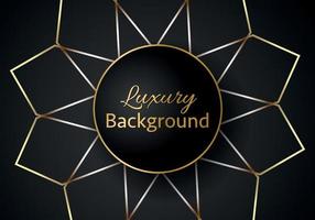 Abstract shape dark and golden glittering lines color luxury background. elegant modern background. vector