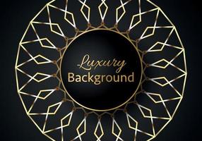 Abstract shape dark and golden glittering lines color luxury background. elegant modern background. vector